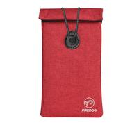 FIREDOG Faraday Pochette pour clés de voiture et téléphone portable, sac de blocage de signal de clé, protection antivol de voiture, sac de blocage de signal RFID pour téléphone portable (rouge)