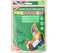 FireDragon Fire Dragon Solid (6 X 27g Tablets) Allume-feu Mixte, Claire