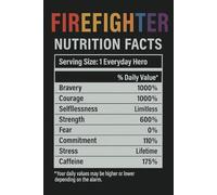 Firefighter Appreciation Gift: Daily Notebook For Emergency Response Staff