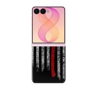 Firefighter Axe Flag Etui Coque Housse pour Samsung Galaxy Z Flip 8
