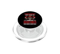 Firefighter Don't Thank Me Thank My Brothers PopSockets PopGrip pour MagSafe