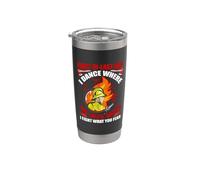 Firefighter Funny Fireman Proud Firefighters Lovers Gobelet isotherme en acier inoxydable double paroi