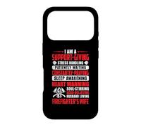 Firefighter Husband Loving Firefighter's Wife Firefighters Coque pour iPhone 17 Pro