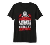 Firefighter I Served Funny Fireman Firefighters Lovers T-Shirt Haut de Gamme
