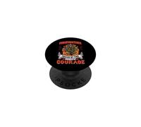 Firefighters Fueled by Fire Firefighter Fireman Firefighters PopSockets PopGrip Adhésif
