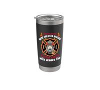 Firefighters Were Created Because Even Cops Firefighter Gobelet isotherme en acier inoxydable double paroi