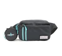 FIREFIRST × Hatsune Miku Sac Bandoulière Réglable & Sac Banane Léger - Pochette Exclusive Incluse, Polyester Respirant, Multi-Poches, Idéal pour Quotidien, Conventions et Cosplay