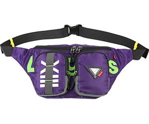 FIREFIRST x Radio Eva - Evangelion Mode Sacs Banane Sport | Article Issu D'Une Collaboration Officielle Evangelion ; Cosplay ; Adapté Pour L'École, Les Sorties Et Les Voyages.