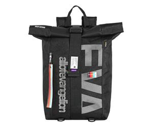 FIREFIRST x RADIO EVA - Evangelion Roll-Top Sac à dos | Sac seau EVA officiel, imperméable & léger; parfait pour conventions, cosplay & concerts; design fan
