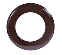 FIREFIX 1767 Rosace Email Marron 3,5 cm de Large ø 100 mm - pour Tuyau de poêle de 0,6 mm d'épaisseur