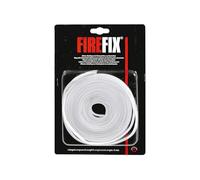 FIREFIX 1950/D Joint d'étanchéité en Silicone 1950/D-Élastique-Transparent-Protection Contre la saleté pour plaques de Fond en Verre, Transparent