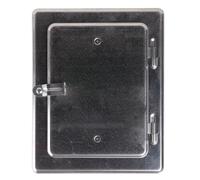 FIREFIX 2093 FI. Porte en Acier galvanisé. Dimensions nominales : 140 x 200 mm. Dimensions extérieures : 230 x 290 mm