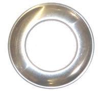 FIREFIX A110/R FAL Rosace, 3,5 cm de Large, 110 mm de diamètre, pour Tuyau de poêle de 0,6 mm d'épaisseur Argenté