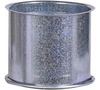 FIREFIX A110/WD Tuyau de poêle Doublure de paroi double FAL Ø 110 mm, gris argenté