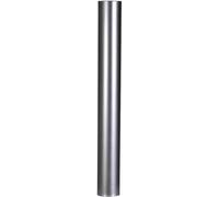 FIREFIX A130/1 Tuyau de poêle 1000mm FALØ130mm, gris argenté