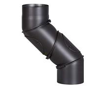 FIREFIX R150/UB Coude de four universel Noir