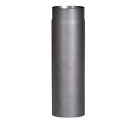 FIREFIX Senotherm RD150/5 Tuyau de poêle en acier de 2 mm de diamètre 150 mm pour cheminées et foyers Gris foncé Longueur 500 mm
