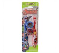 FIREFLY Avengers - Brosses à Dents Avec Capuchons De Voyage - Lot de 2 brosses