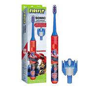 FIREFLY Brosse à dents sonique avec housse hygiénique 3D, souple, Transformers, à partir de 3 ans