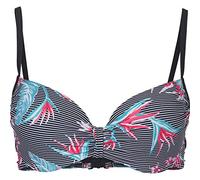 FIREFLY Haut de Bikini Miriam II Maillot de Bain Deux pièces Femme, Flower/Stripes, 40C