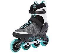 FIREFLY Ils 350 W84 Patin à Roues alignées , Femme, Blanc/Gris foncé/Turquoise , 41 EU