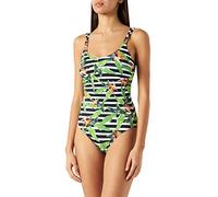 FIREFLY Nana II Maillot de Bain AOP/Black/Greendark 36C