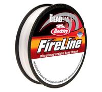 Fireline Fil de perles tressé, 0,006 pouce, cristal transparent