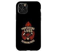 Fireman Golf - from Saving Lives - Firefighter Golfer Coque pour iPhone 11 Pro