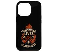 Fireman Golf - from Saving Lives - Firefighter Golfer Coque pour iPhone 13 Pro