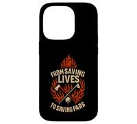 Fireman Golf - from Saving Lives - Firefighter Golfer Coque pour iPhone 14 Pro