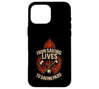 Fireman Golf - from Saving Lives - Firefighter Golfer Coque pour iPhone 16 Pro Max