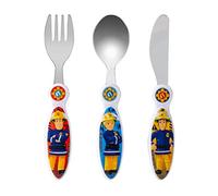 Fireman Sam Ensemble de couverts pour enfant 3 pièces Couteau/fourchette/cuillère