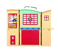 Fireman Sam Fire Rescue Centre fire station playset, figure & accessories, pre-school adventure toy, zipwire, rescue platform