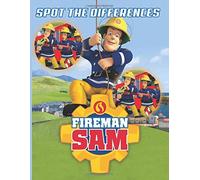 Fireman Sam Spot The Difference: Fireman Sam Relaxing Activity Picture Puzzle Books For Adult And Kid - Perfectly Portable Pages