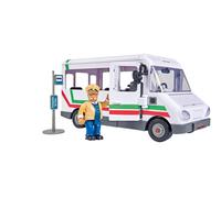 Fireman Sam vehicle the Trevors Bus Bus 20cm long with Trevor figure approx. 6cm