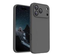FireNova Magnetic for iPhone 17 Pro Case, Compatible with MagSafe, [Integrated Silicone Camera Control Button] [Camera Protection] Anti-Scratch Microfiber Lining Phone Case, 6.3", Space Gray