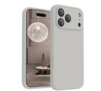 FireNova Magnetic for iPhone 17 Pro Case, Compatible with MagSafe, [Integrated Silicone Camera Control Button] [Camera Protection] Anti-Scratch Microfiber Lining Phone Case, 6.3", Natural Titanium