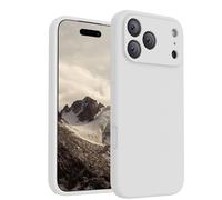 FireNova Magnetic for iPhone 17 Pro Max Case, Compatible with MagSafe, [Integrated Silicone Camera Control Button] [Camera Protection] Anti-Scratch Microfiber Lining Phone Case, 6.9", White