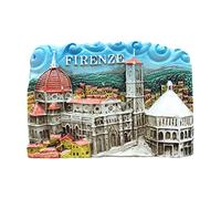 Firenze Aimant de réfrigérateur 3D Florence Italie souvenir de voyage pour la maison et la cuisine