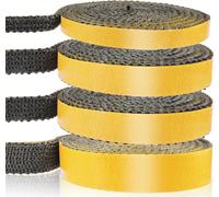 Fireplace Insert Gasket,Self Adhesive Braided Gaskets For Stove,Fireplace,Tube Stove,Oven Door,Heat Resistant Gaskets (2mm X 15mm X 2m)
