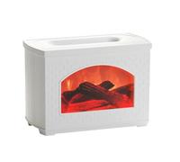 Fireplace Oil Diffuser - 270ml USB Flame Simulation Humidifier, Ultrasonic Diffuser Providing Relaxing Mist Output, Decorative Ambient Device Enhancing | Comfort And Interior Atmosphere Bedroom