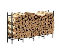 fireplace tools, Support à bûches robuste et réglable, râtelier à bois d'intérieur et d'extérieur, 1,2 m, 1,5 m, 27 cm,for Fireplace(5.3ft Firewood Rack)