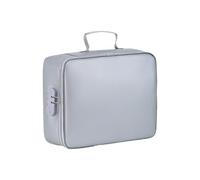 Fireproof Keepsake Box, Portable Document Storage Safe Box, for Documents, Letters, Passports and Photos (Gray)
