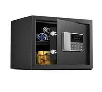 Fireproof Waterproof Deposit Box Cabinet Safes Steel Structure Small Electronic Password Safe Cash Wall Floor Mounted Jewelry Money Document Home for HOM