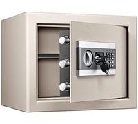 Fireproof Waterproof Safe Cabinet with Key, Alarm System to Your Cash, Protect Money, for Home, Business, Travel/a,A