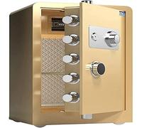 Fireproof Waterproof Safe Electronic Digital Security Bedside Cabinet Invisible Safety Box,Biometric Fingerprint Home Steel Safe,for Office Hotel Jewelry Cash Medi
