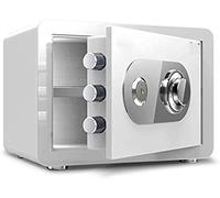 Fireproof Waterproof Safe Safes and Boxes Carbon Stainless Steel Mechanical Lock Security/Rugged/Fireproof/Waterproof Small Household 35x25x25cm for Home Office