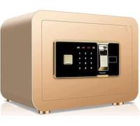 Fireproof Waterproof Security Box, Electronic Digital 35X25X25Cm Biometric Fingerprint Home Steel Safe, Display, for Office Hotel Jewelry