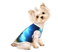 Fires and People Under Dark Clouds Vêtements pour chien mignon T-shirt pour petits chiens filles et garçons. Pull pour animaux de compagnie, vêtements pour chat, convient pour les petits animaux de