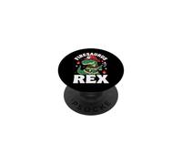 Firesaurus Rex Dinosaure Mignon Premier Intervenant T-Rex PopSockets PopGrip Adhésif